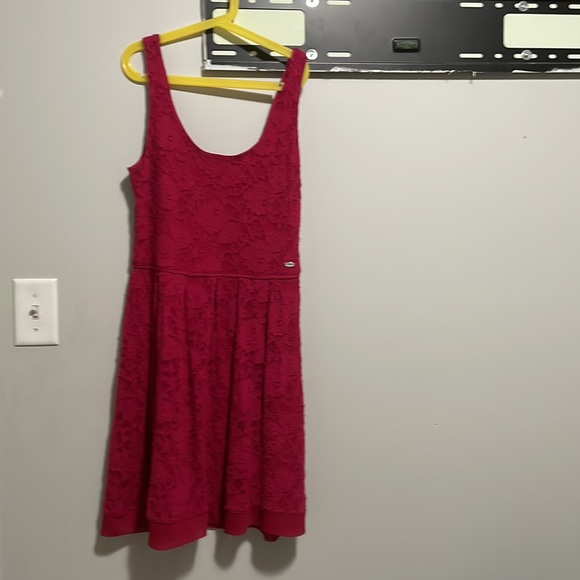 Guess size small hot pink mini dress - Picture 2 of 2